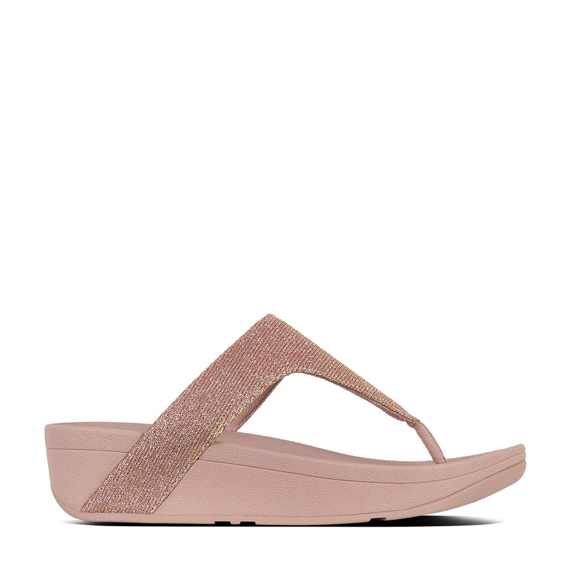 Sandales À Bouts Pointus Lottie Glitzy En Or Rose main product photo