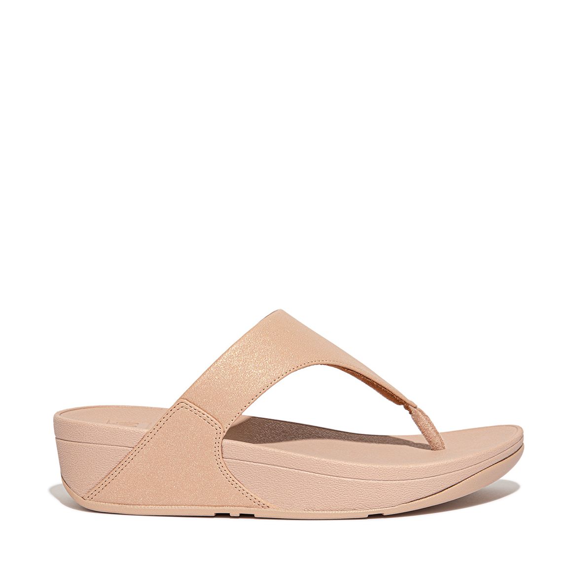 Sandales À Bouts Pointus En Cuir Lulu Beige main product photo