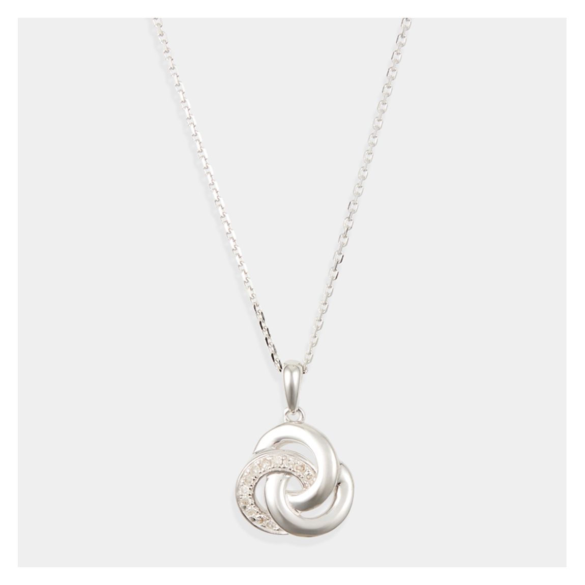 Collier À Pendentifs En Diamant main product photo