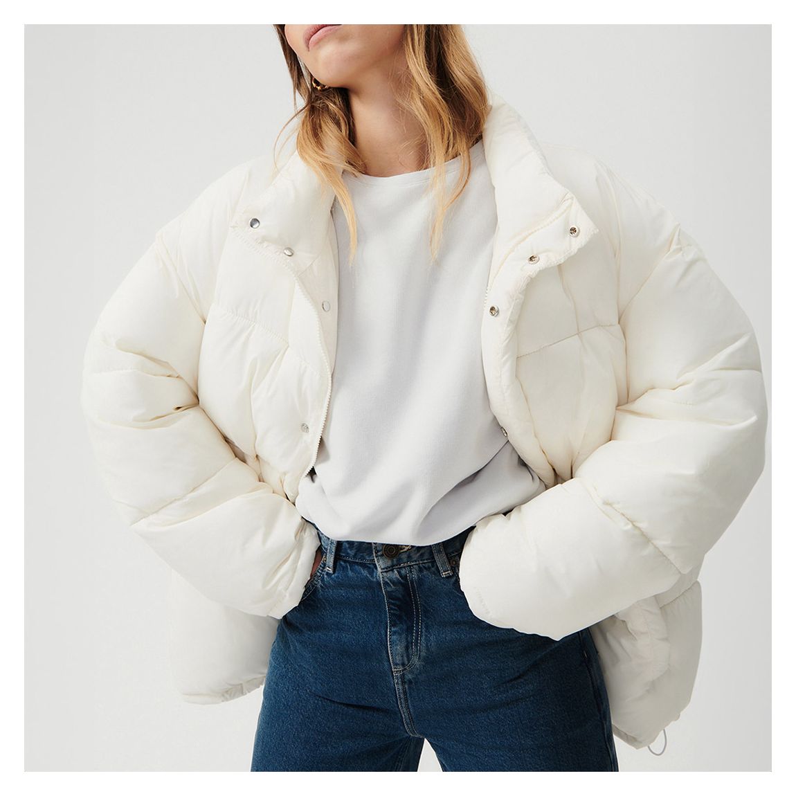 Manteau Polaire Unisexe Kolbay Blanc main product photo