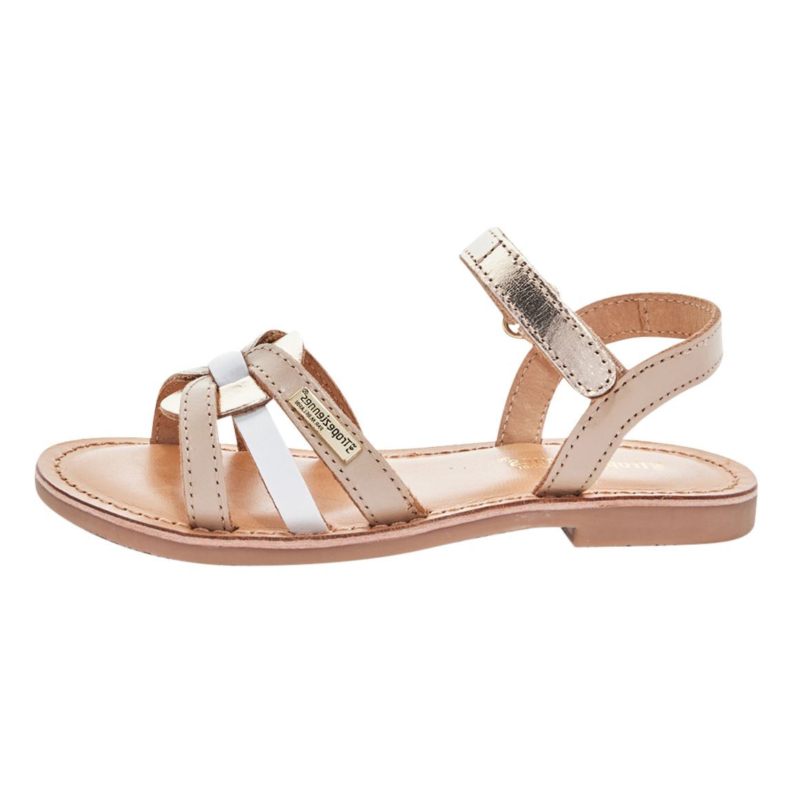 Sandale Cuir Enfant Par M.Belarbi Badalia Nude/Multi main product photo