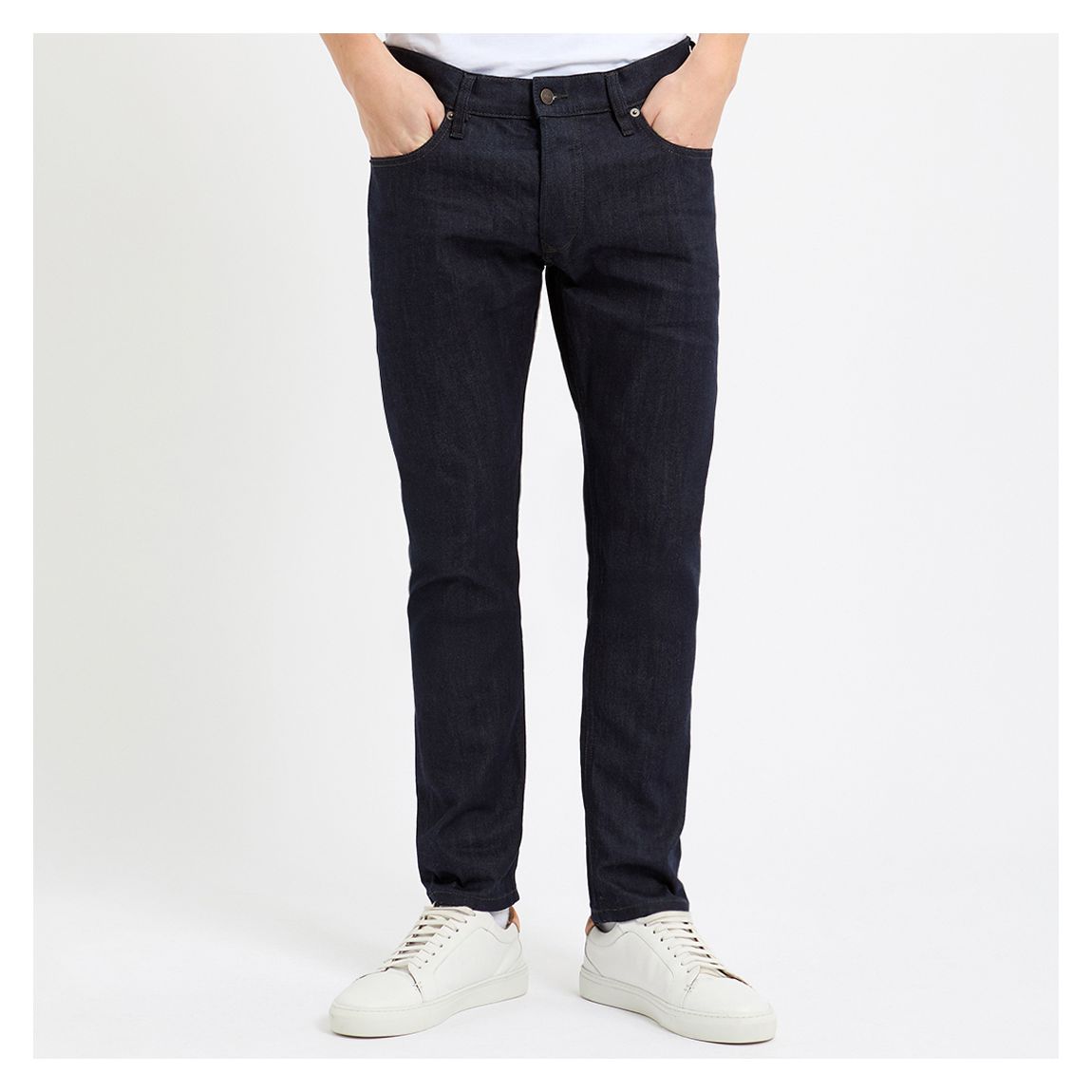 Blue Tepphar-X Tapered Stretch Jeans main product photo