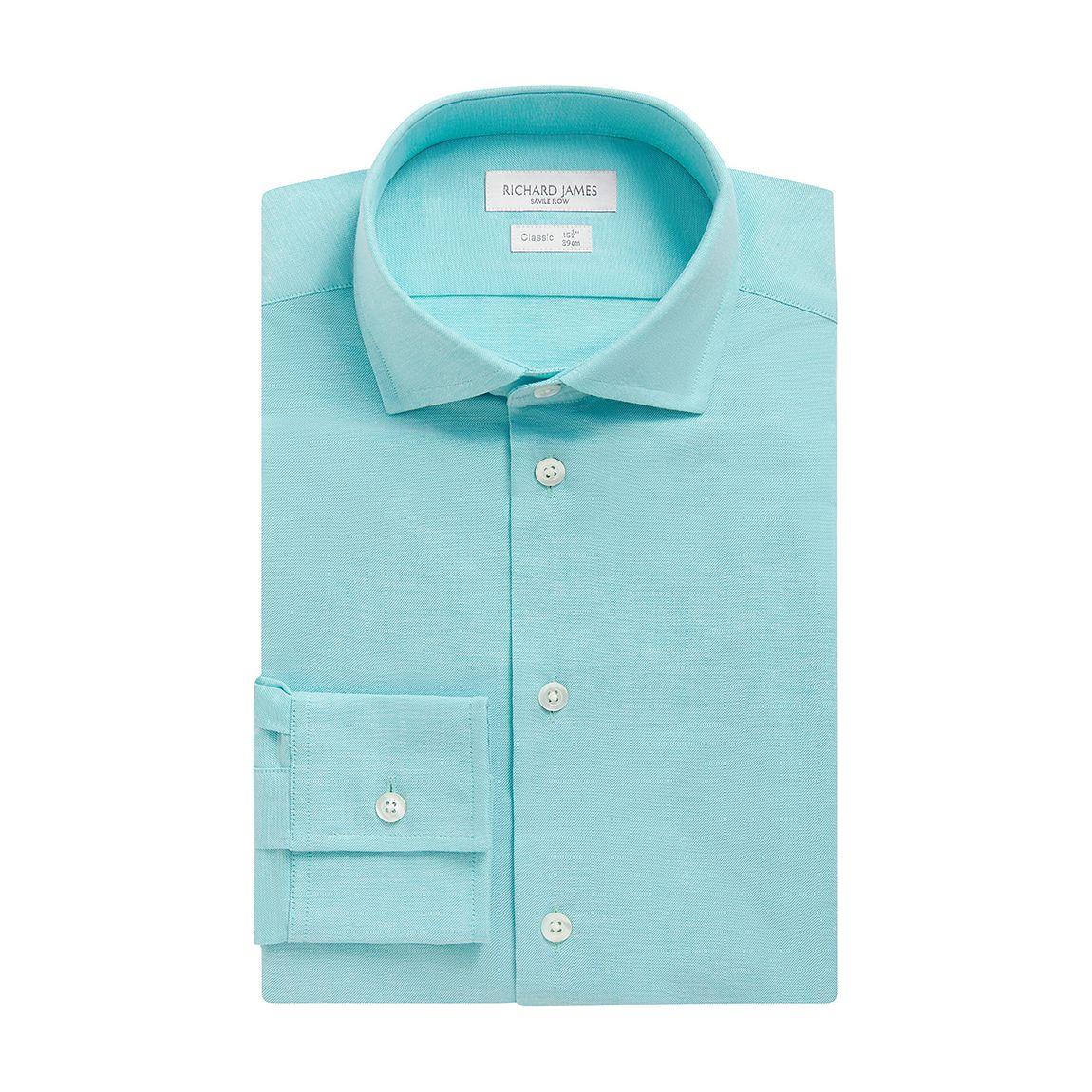 Chemise En Coton Aqua À Coupe Régulière main product photo