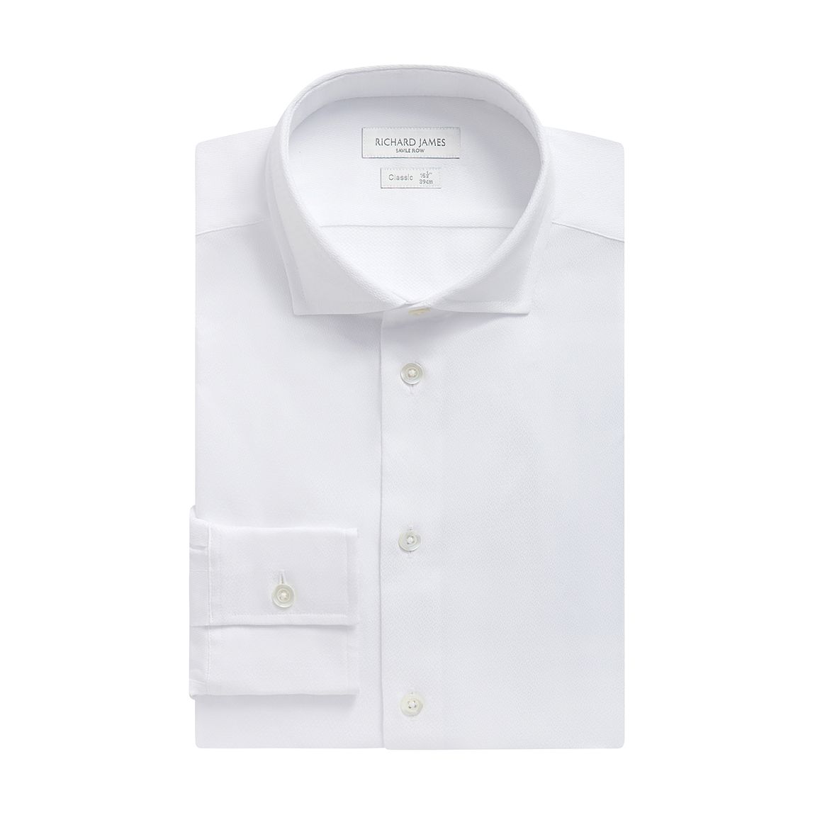 Chemise En Coton Ratiboisé Blanc main product photo