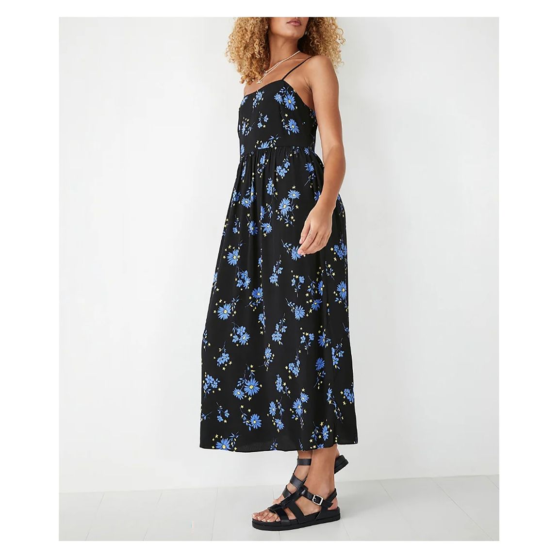 Robe Midi Noire Ameila main product photo