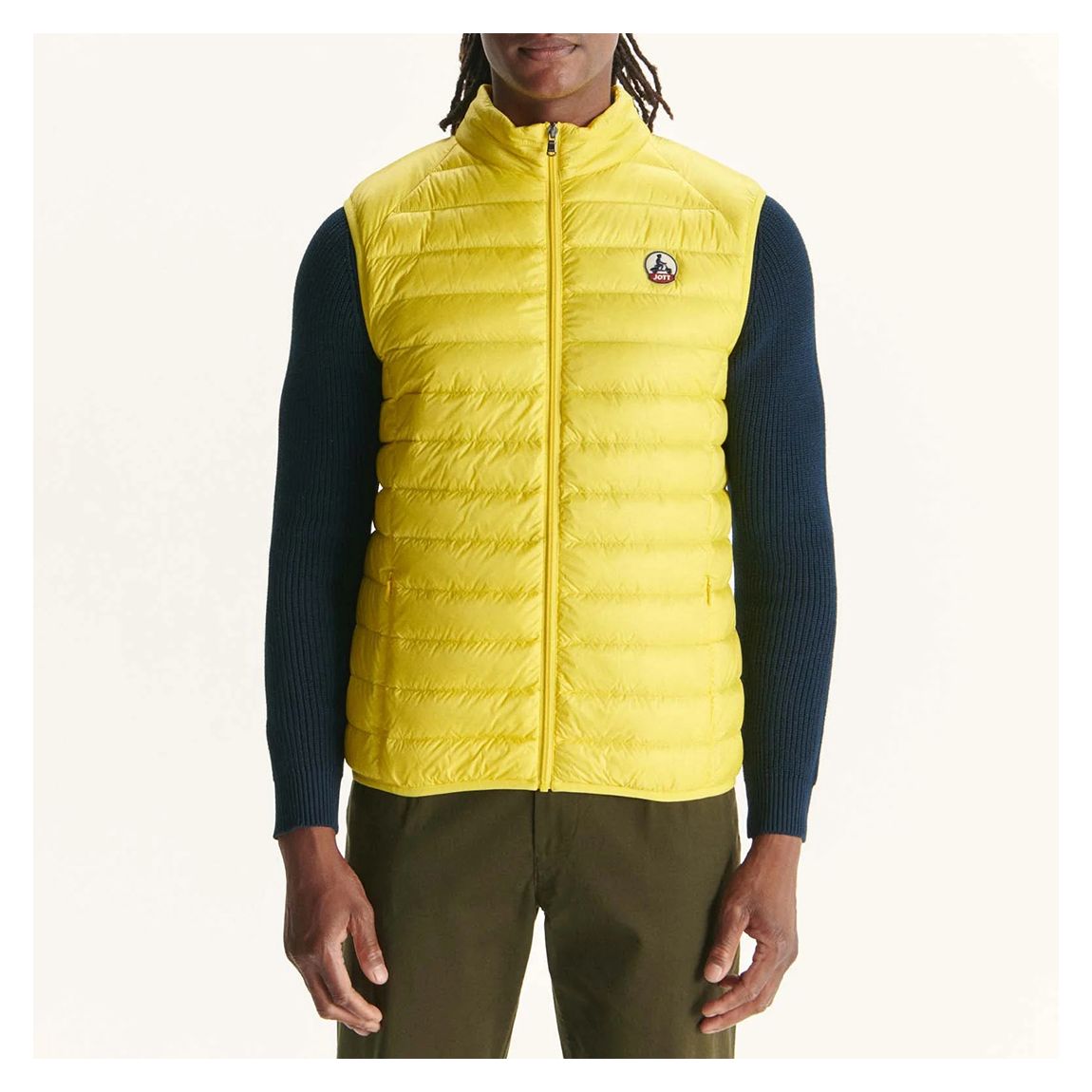 Gilet Imperméable Jaune main product photo
