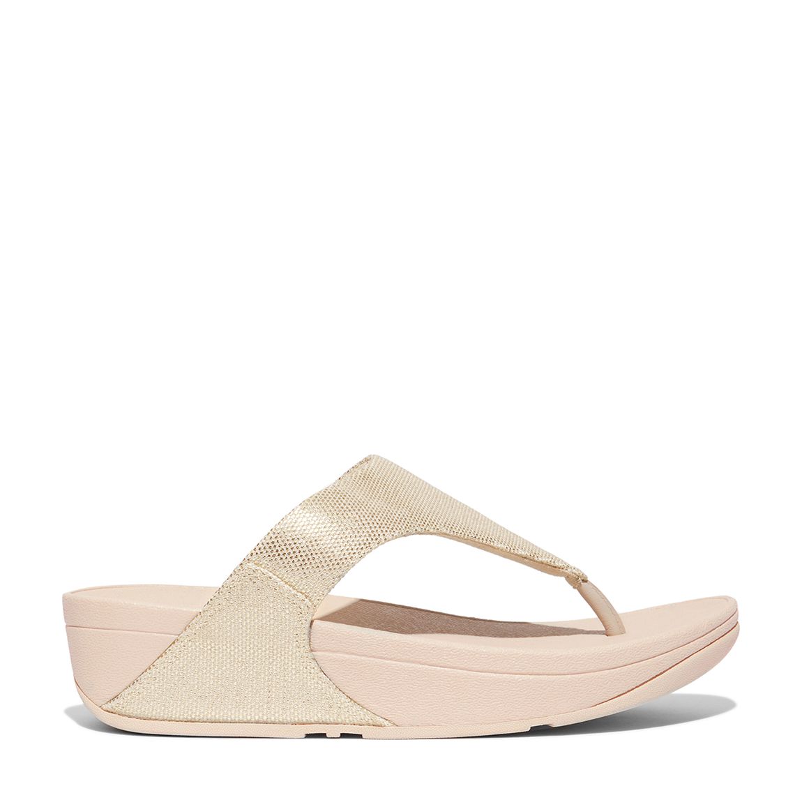 Platino Lule Coated Canvas Toe Post Sandals main product photo