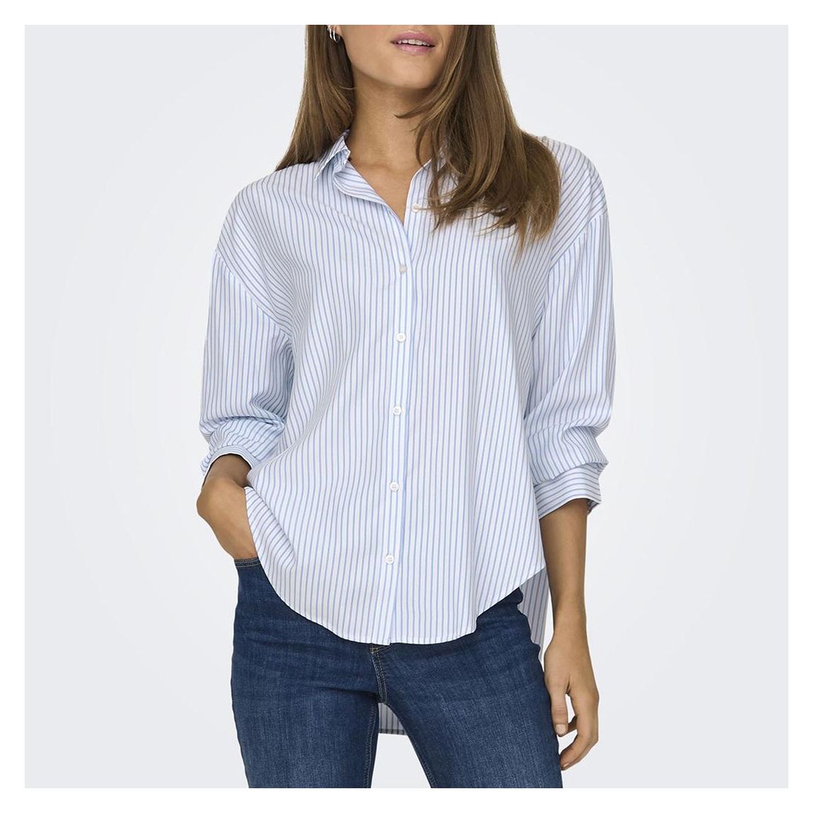Chemise À Manches Longues Cloud Dancer main product photo
