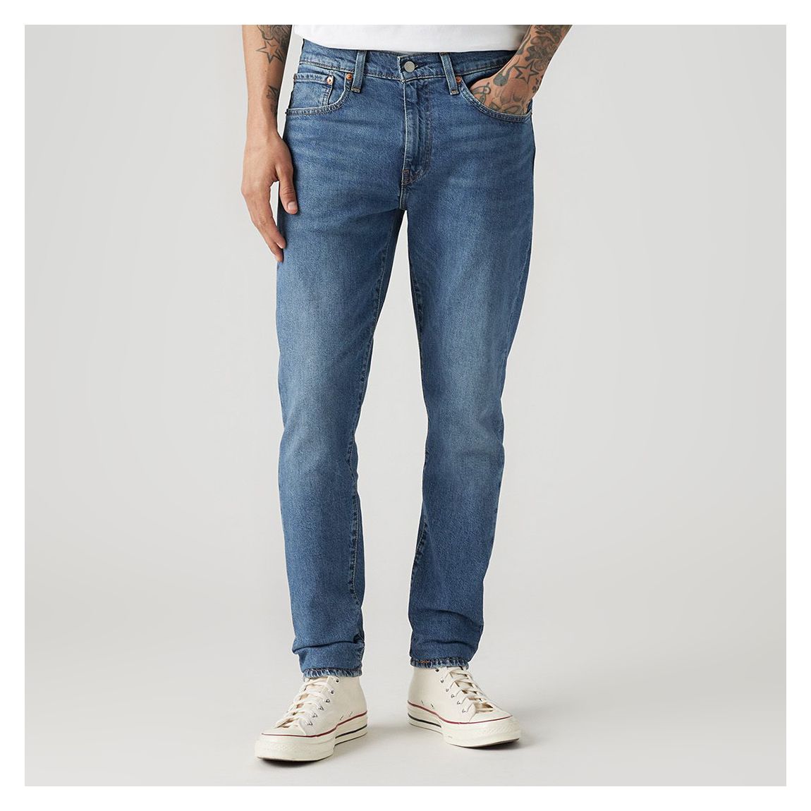 Bleu Moyen 512&Trade ; Jean Slim Tapered Stretch main product photo