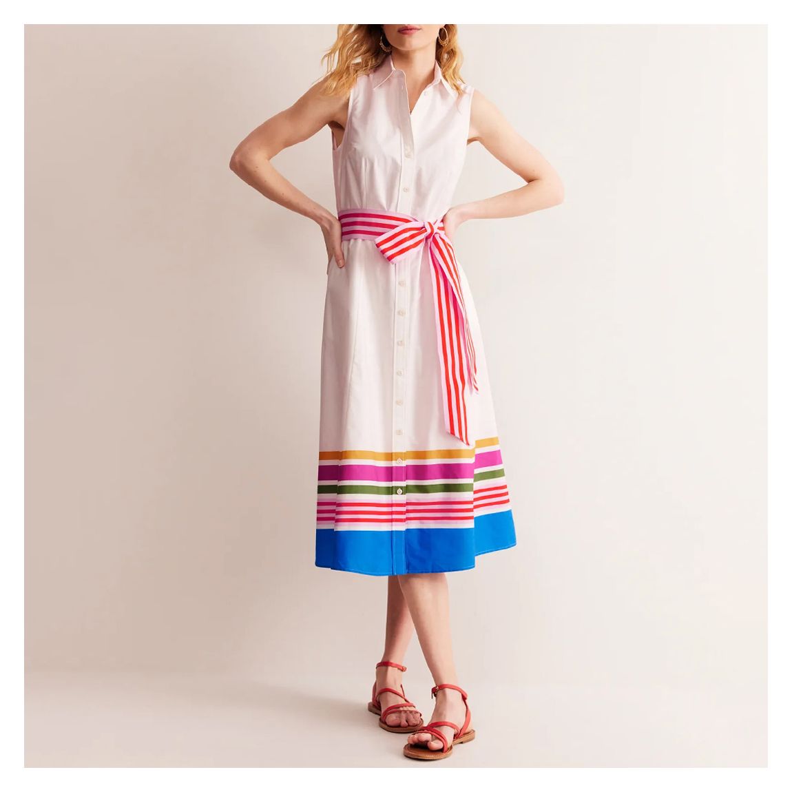 Robe En Coton Multi Kate Shirt main product photo
