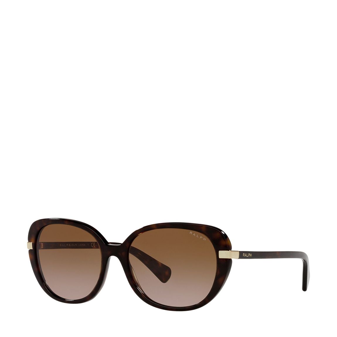 Brown Oval Sunglasses 56mm main product photo
