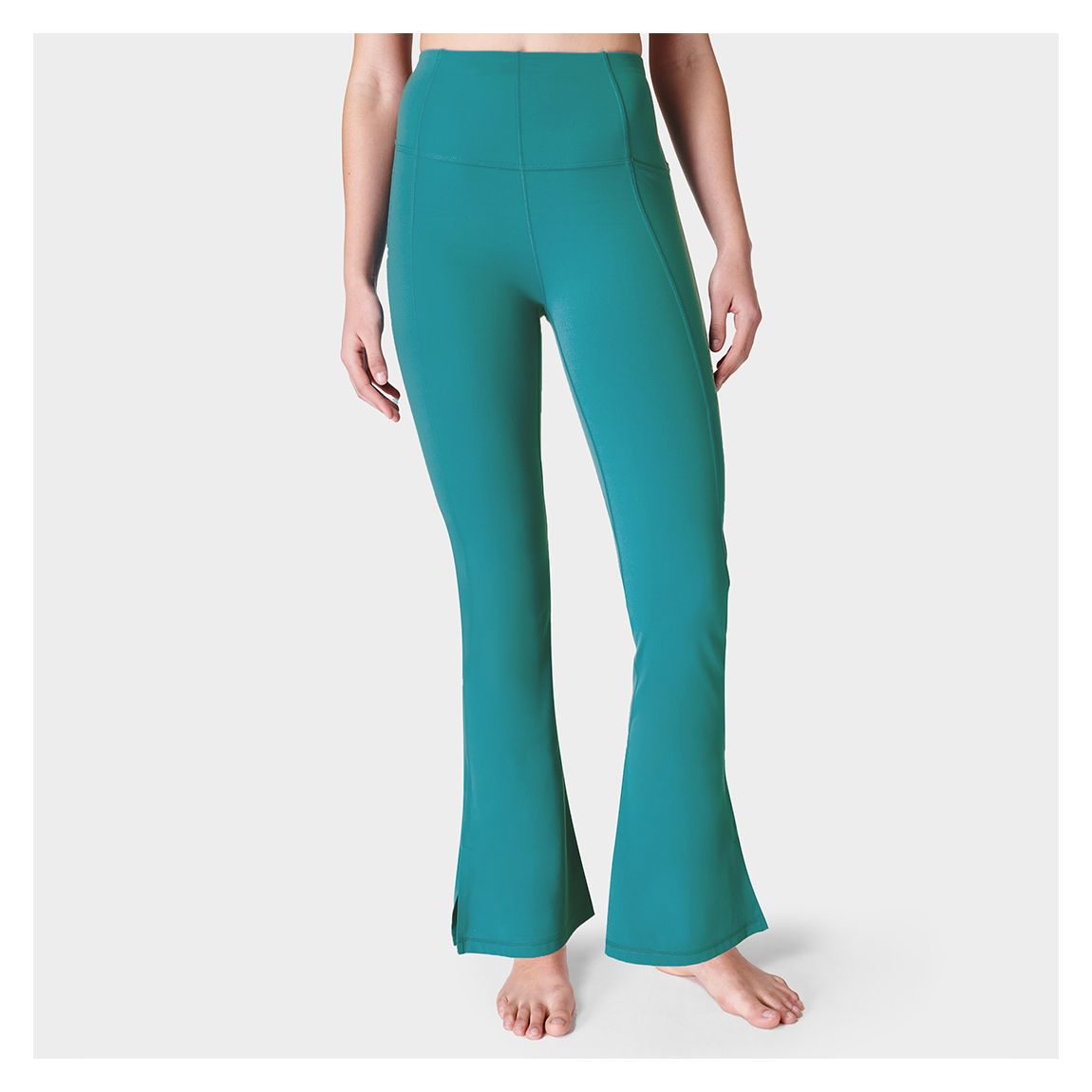 Pantalon De Yoga Bleu Super Doux 30 Pouces main product photo