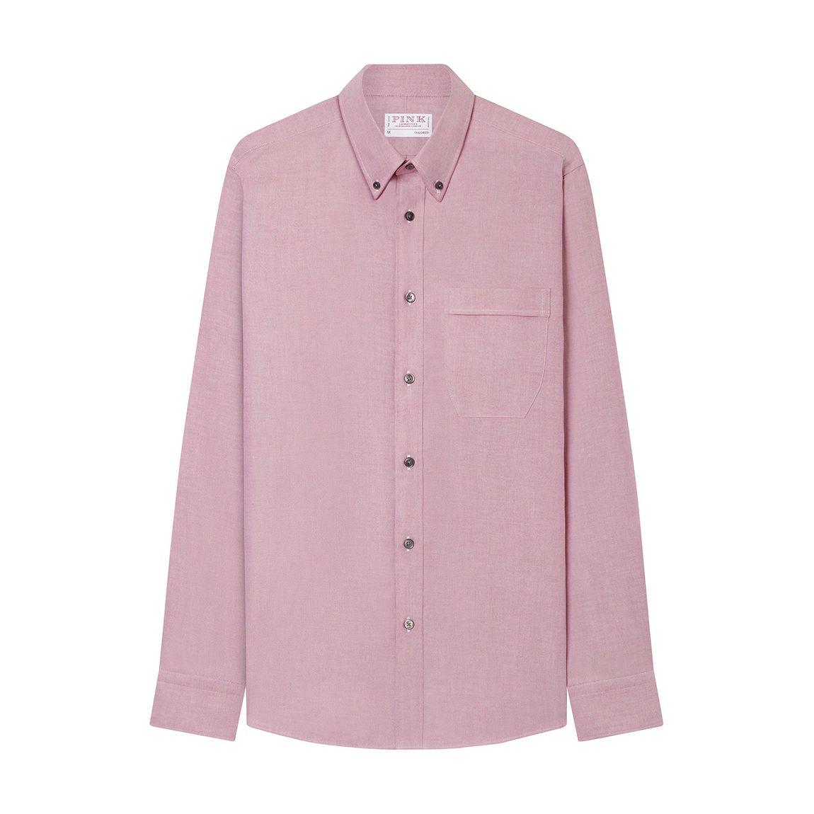 Chemise En Coton Oxford De Coupe Ajustée Rose main product photo