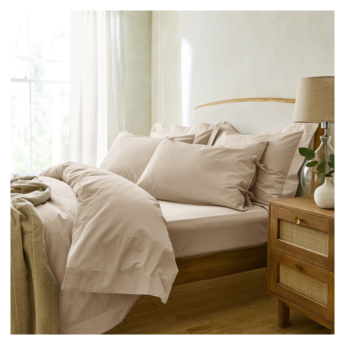 Drap-Housse Double Essentiel, Pierre main product photo