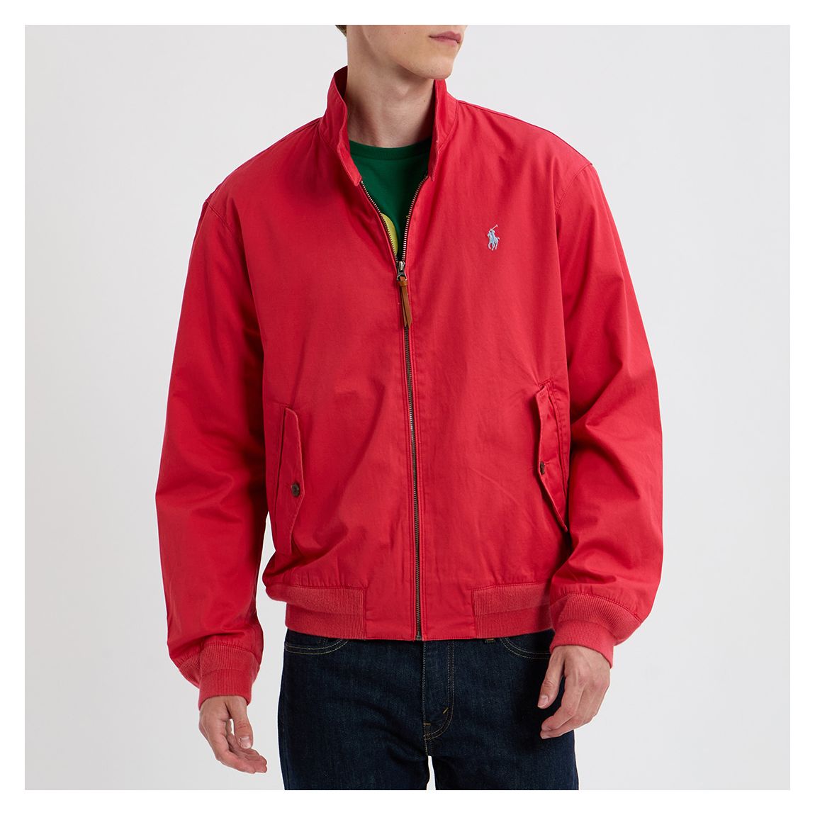 Red Twill Cotton Jacket main product photo
