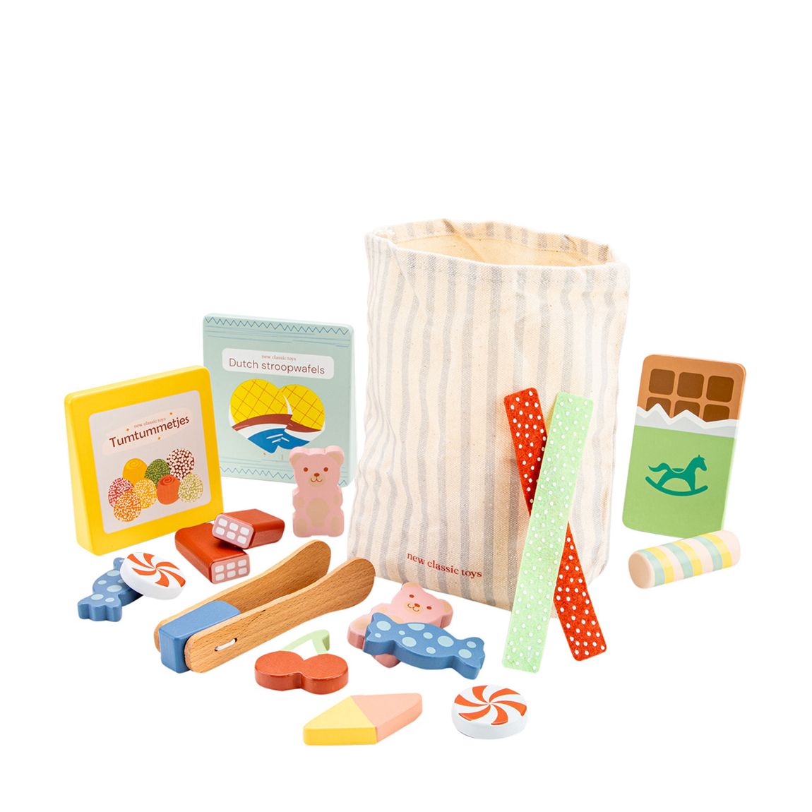 Play Food Set De Bonbons En Bois main product photo