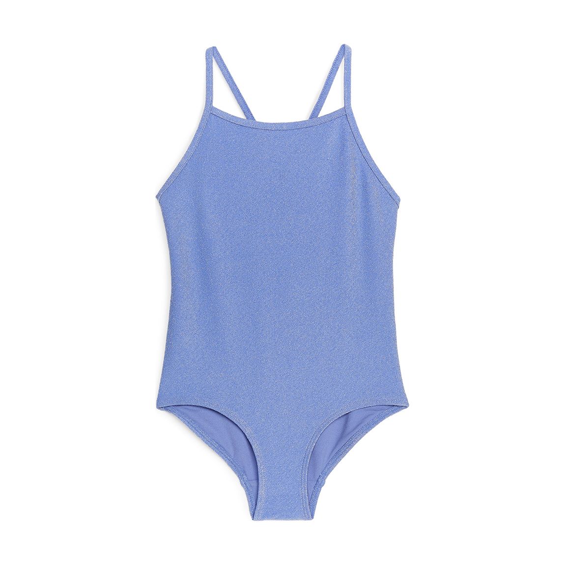 Maillot De Bain Bleu À Paillettes Pour Bébé main product photo