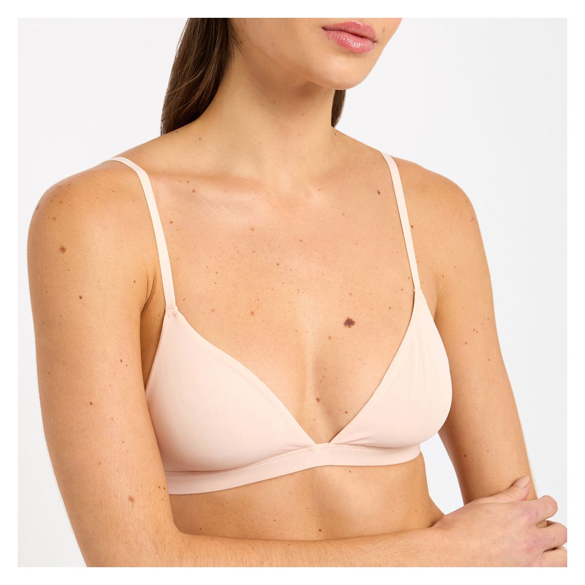 Bralette Triangle À Peine Décente Nude main product photo