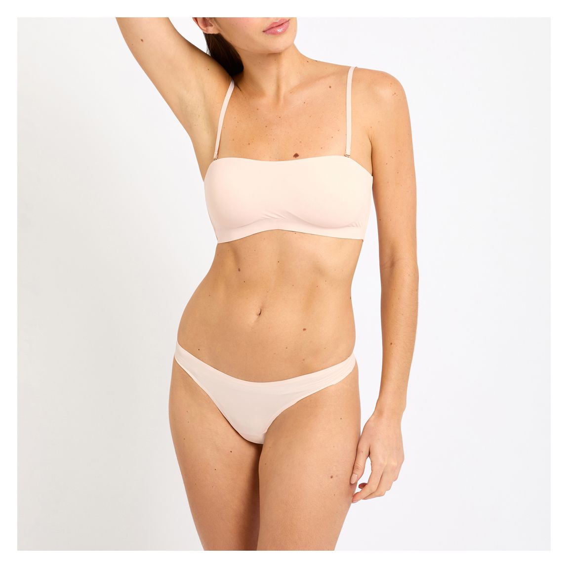 Bralette Bandeau Multiway À Peine Décente Nude main product photo