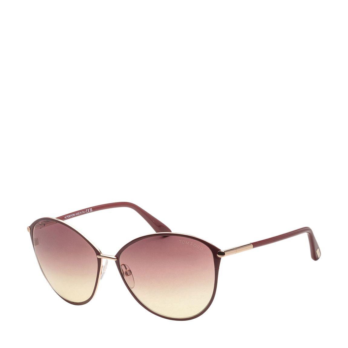 lunettes de soleil Penelope Tom Ford roses pour femme 59 mm main product photo