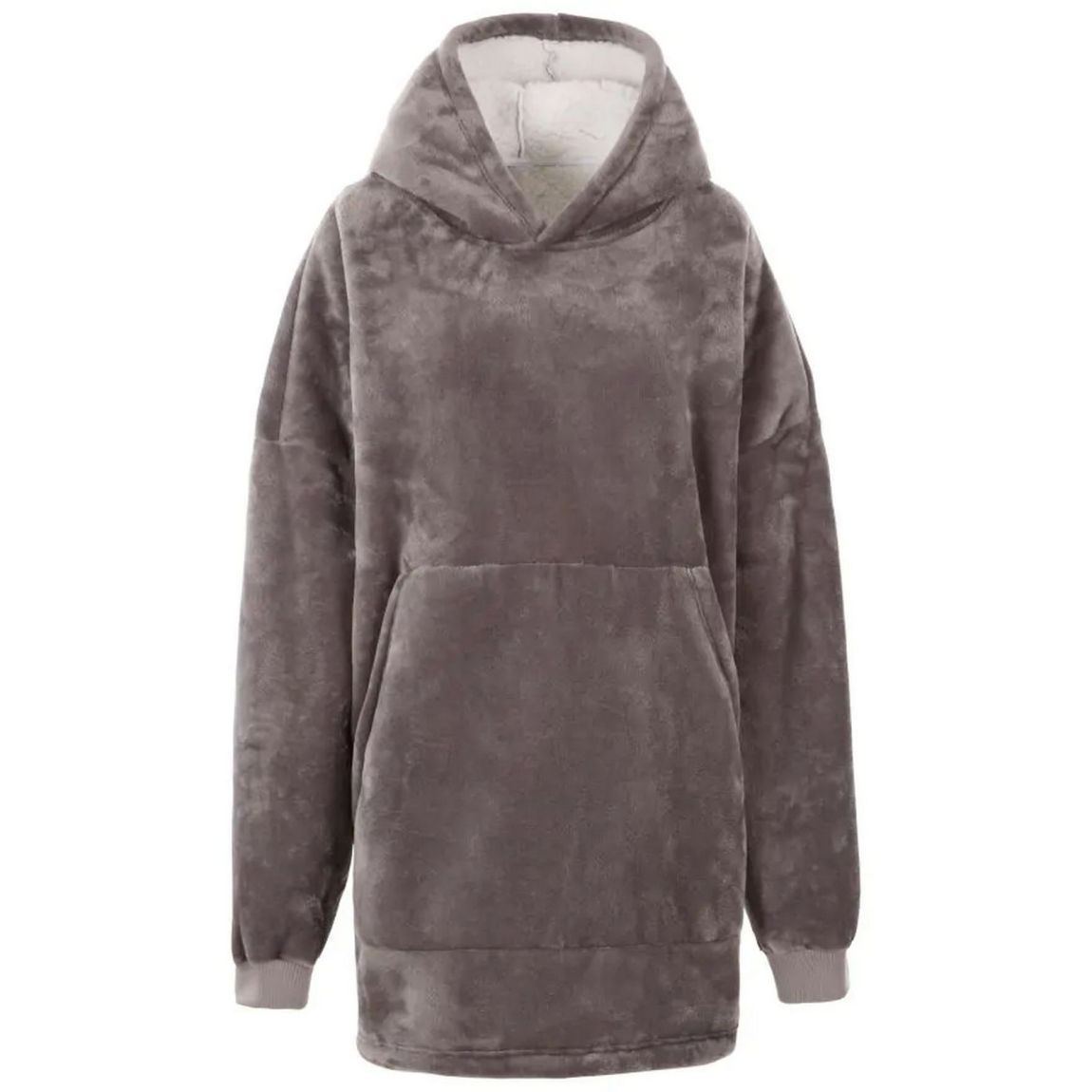 Sweat À Capuche Cosiness Gris Orage main product photo