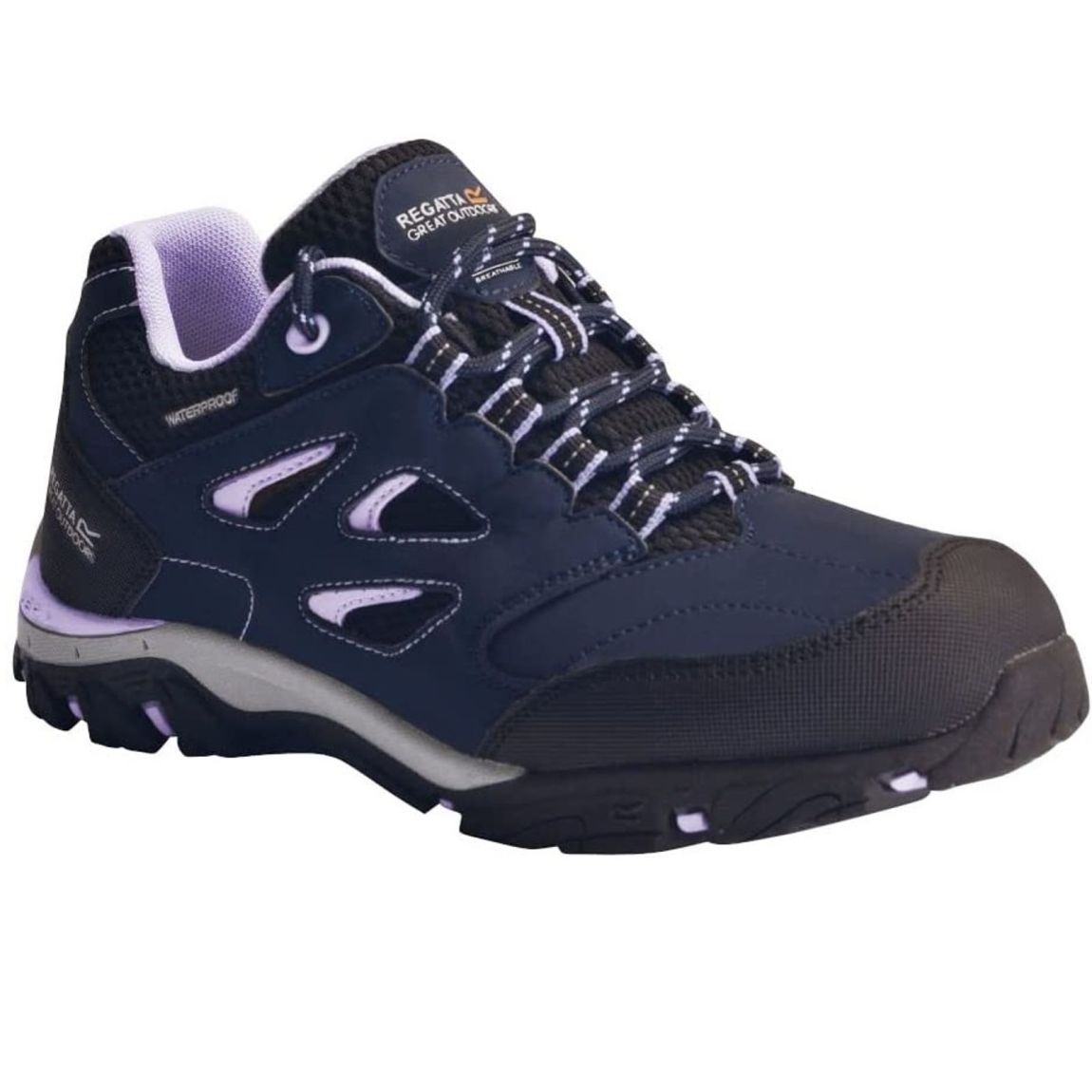 Bottes Holcombe Low Bleu Marine/lilas main product photo