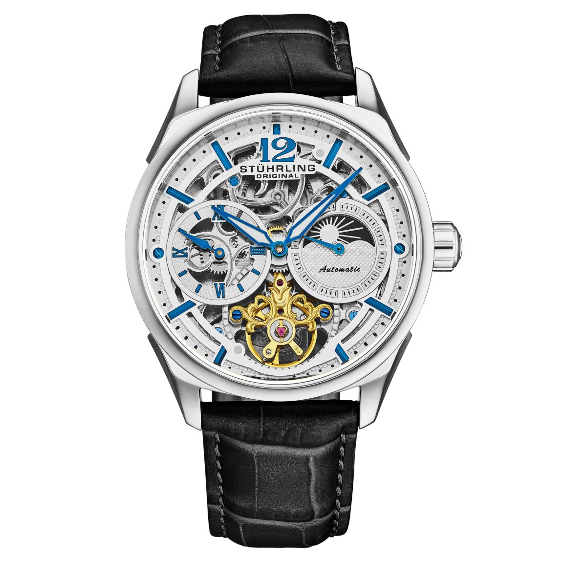 Vanguard 1019 Automatique à Double Fuseau Horaire 42mm Squelette main product photo