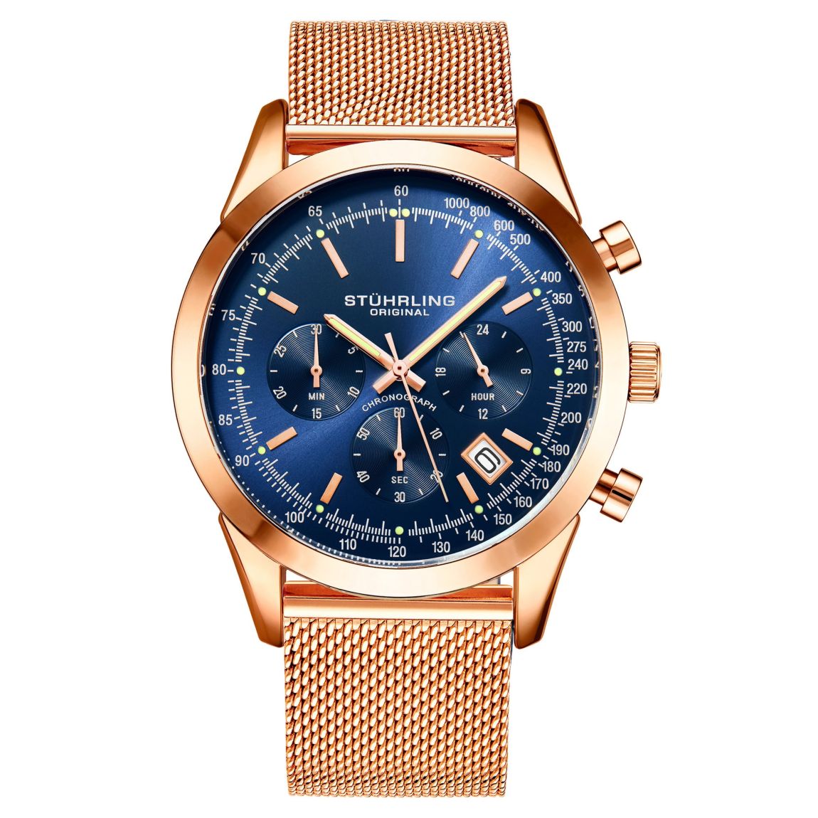 Preston 3975 Quartz 44mm Chronographe main product photo