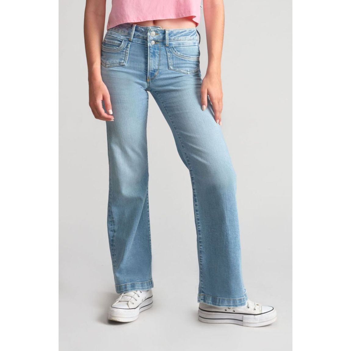 Jeans Flare, Très évasé main product photo