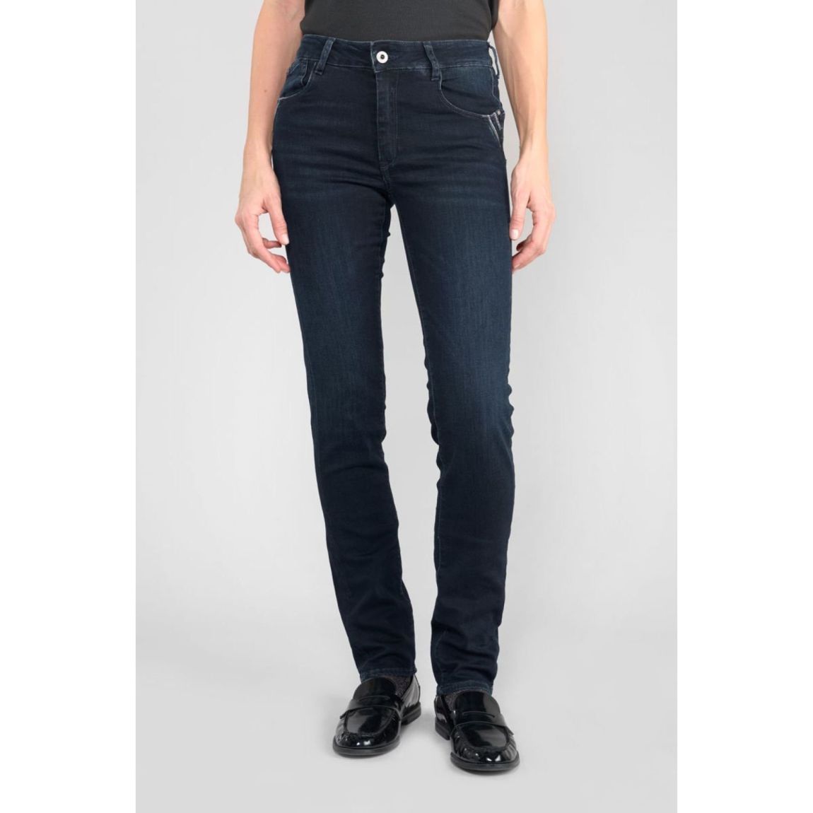 Jeans Push-up Regular, Droit Taille Haute Pulp main product photo