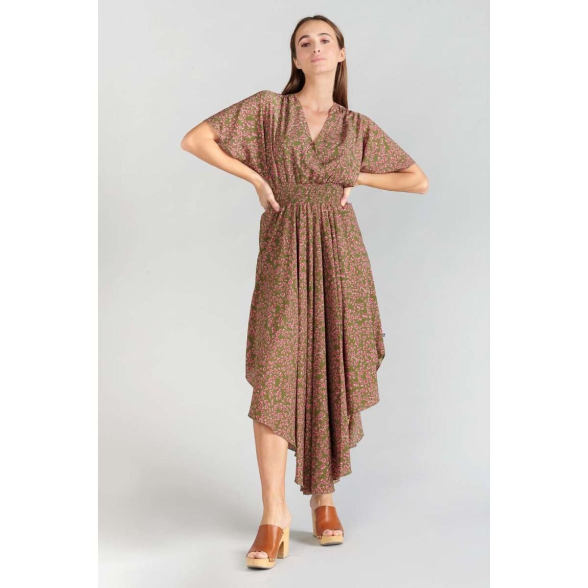 Robe Longue Droite Yaka main product photo
