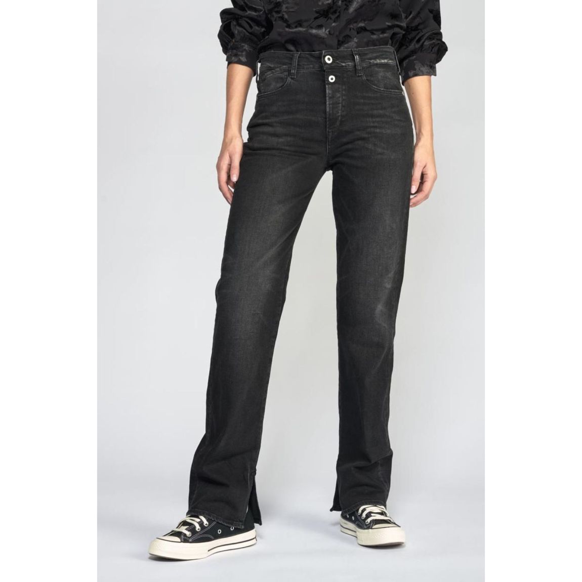 Jeans Regular, Droit 400/19 Mom Taille Haute main product photo