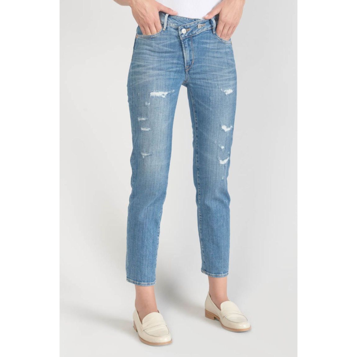 Jeans Push-up Regular, Droit Taille Haute Pulp, main product photo