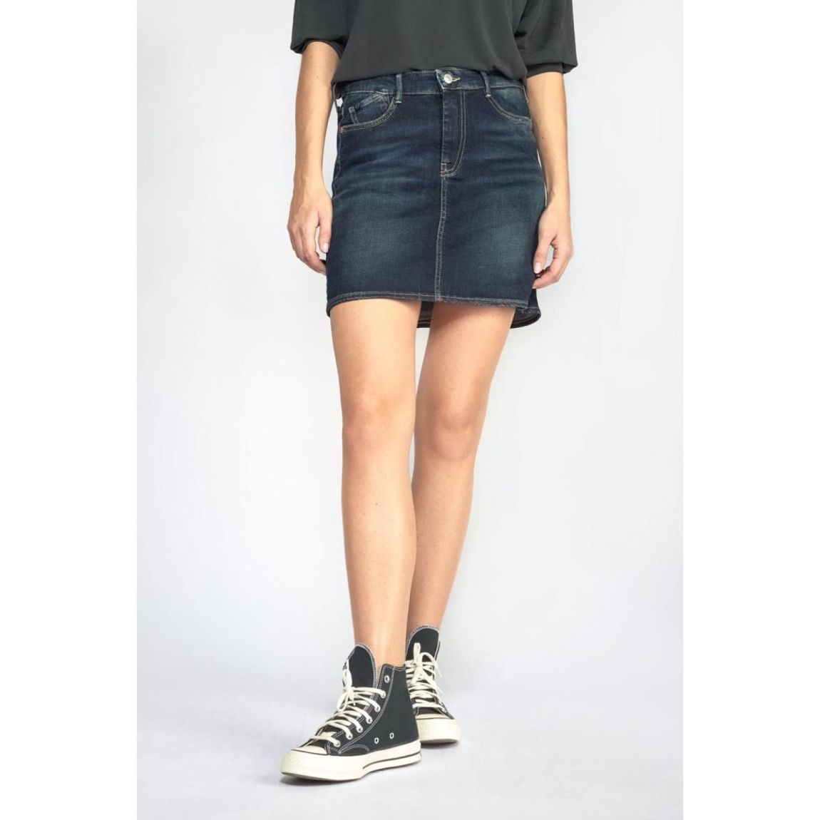Jupe Droite En Jeans Kerson main product photo