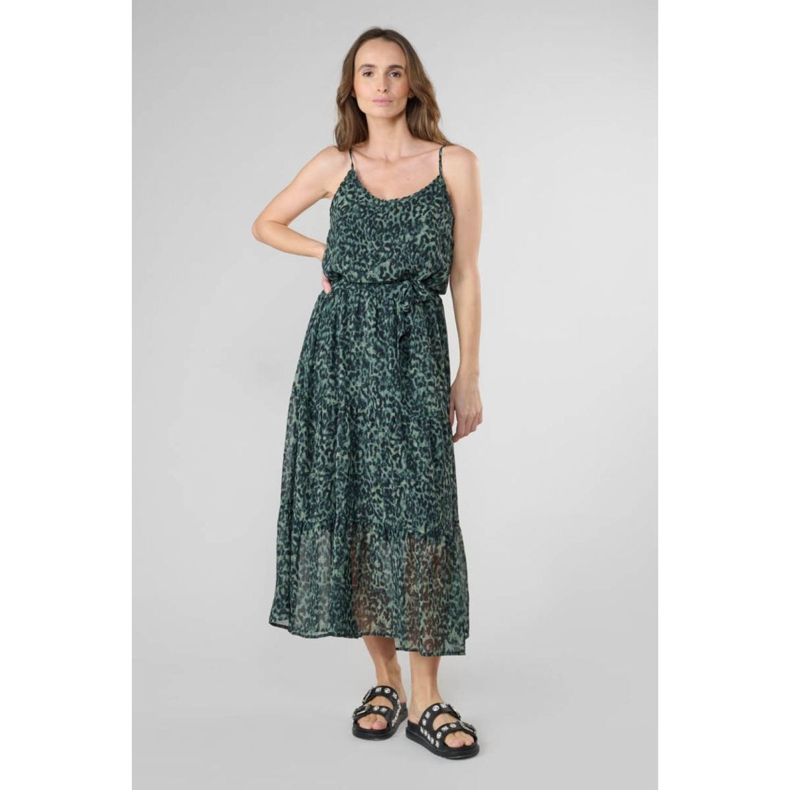 Robe Longue Droite Lisaka main product photo