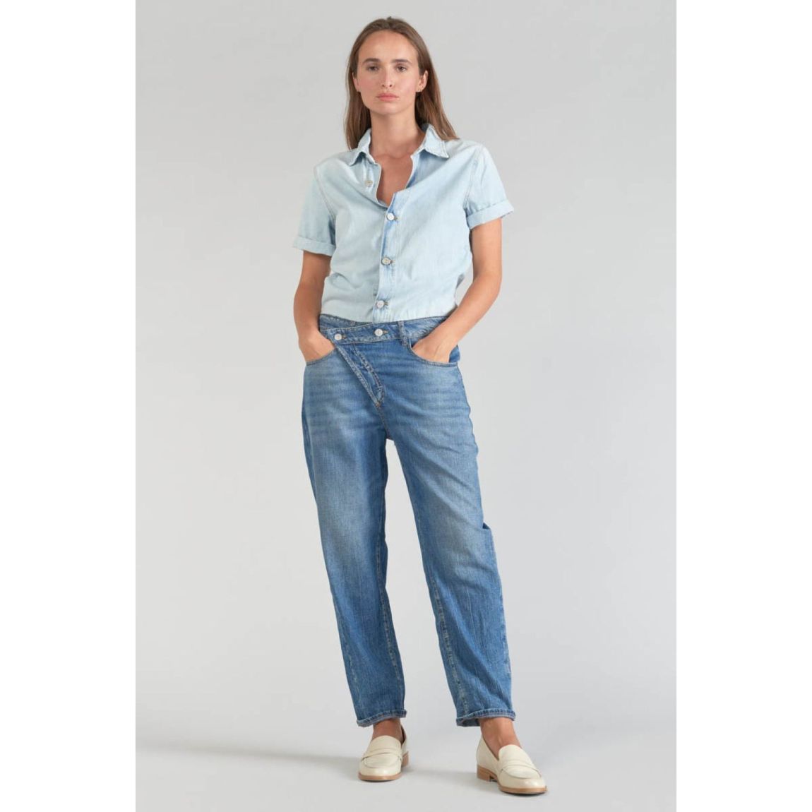 Combinaison Loose, Large En Jeans Cozette main product photo