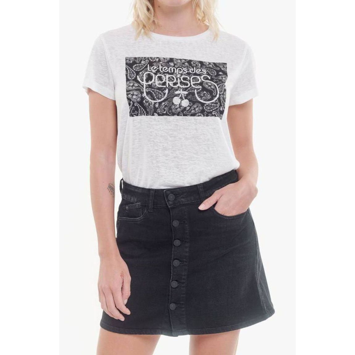 Jupe Droite En Jeans Beluga main product photo