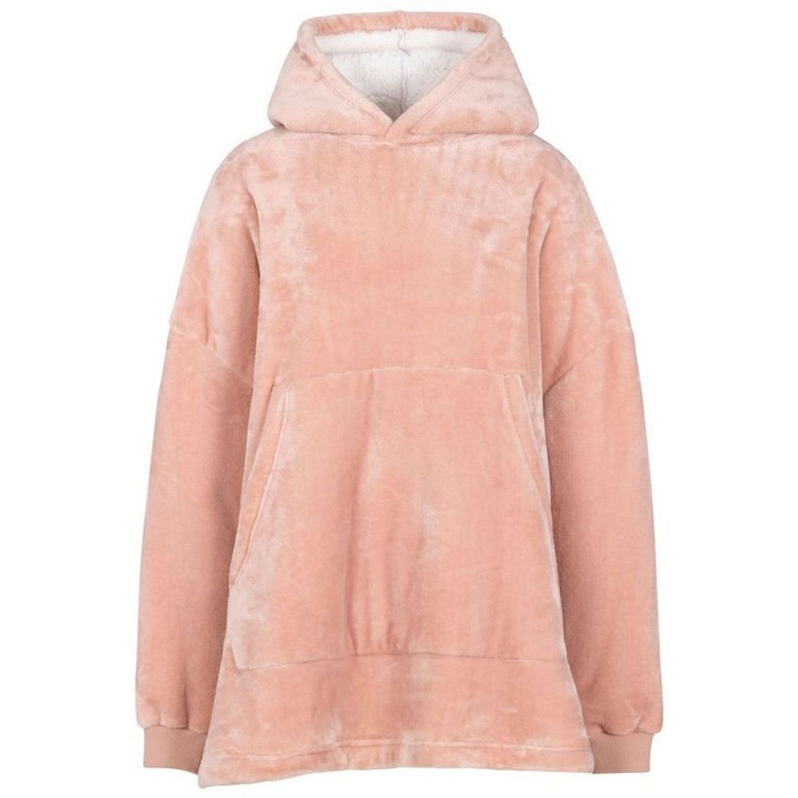 Sweat À Capuche Cosiness Rose Pâle main product photo