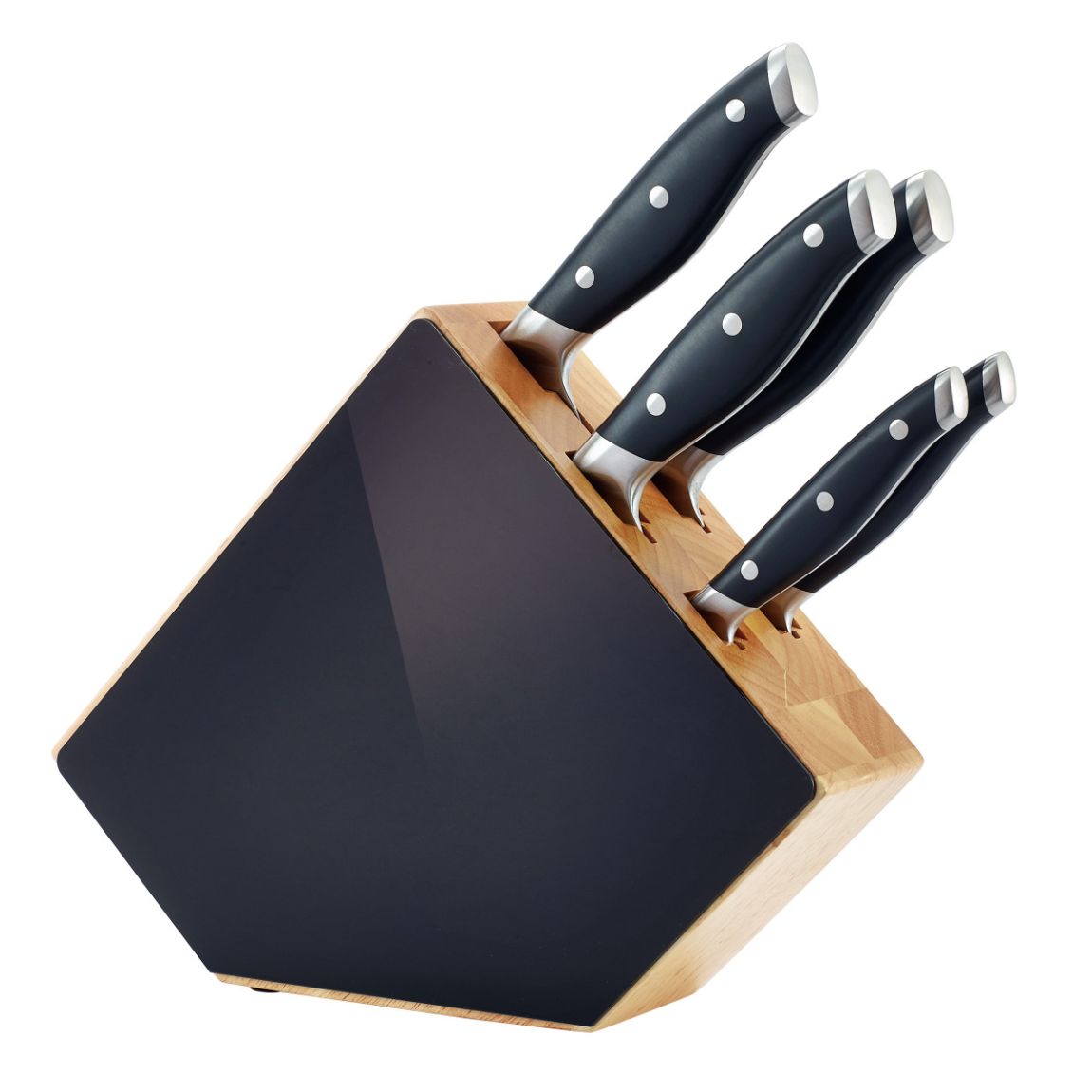 Grand Chef - Bloc 5 couteaux de cuisine main product photo
