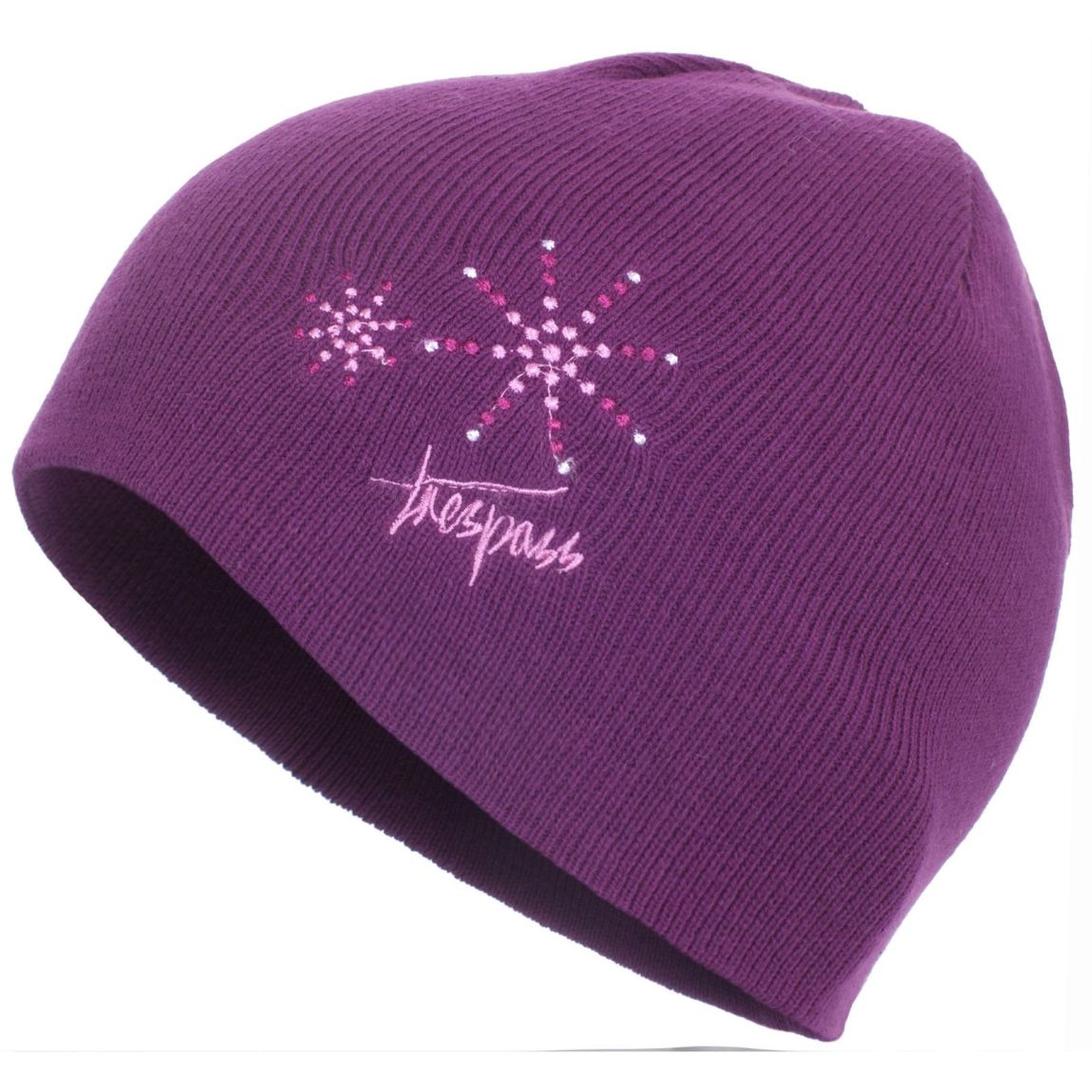 Bonnet Tricoté Prune main product photo