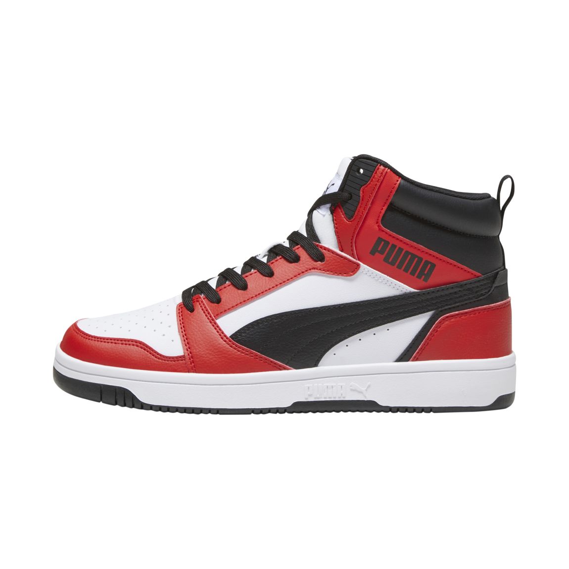 Basket Montante à Lacet Rebound V6 Puma Blanc Puma Noir Rouge main product photo