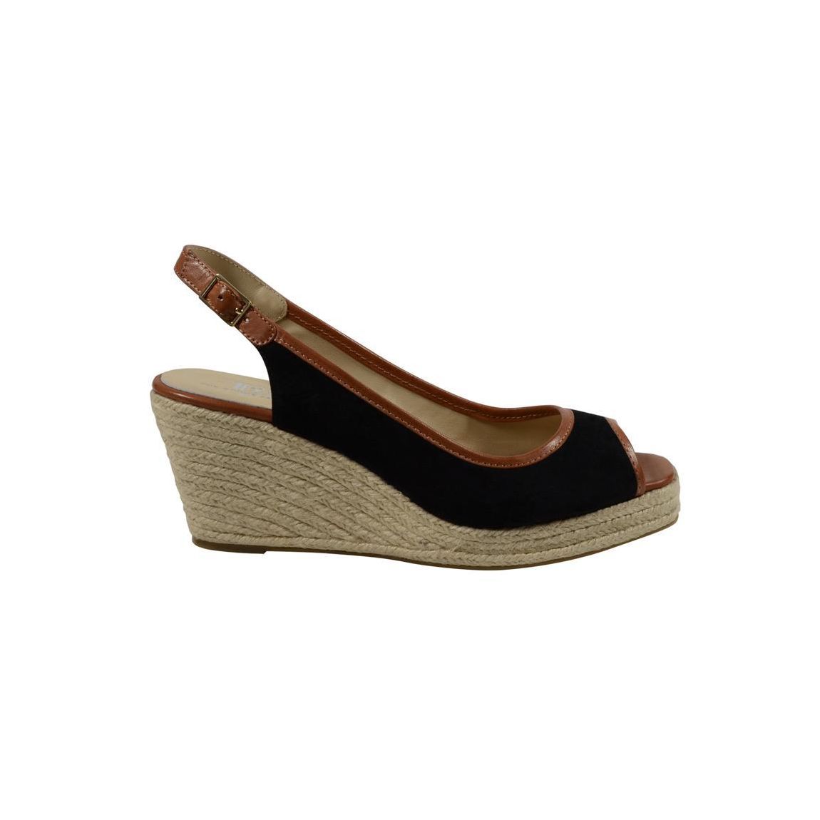 Sandales Compensées Noir main product photo