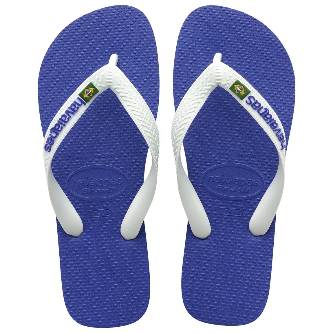 Tong Enfant Brasil Logo Bleu main product photo