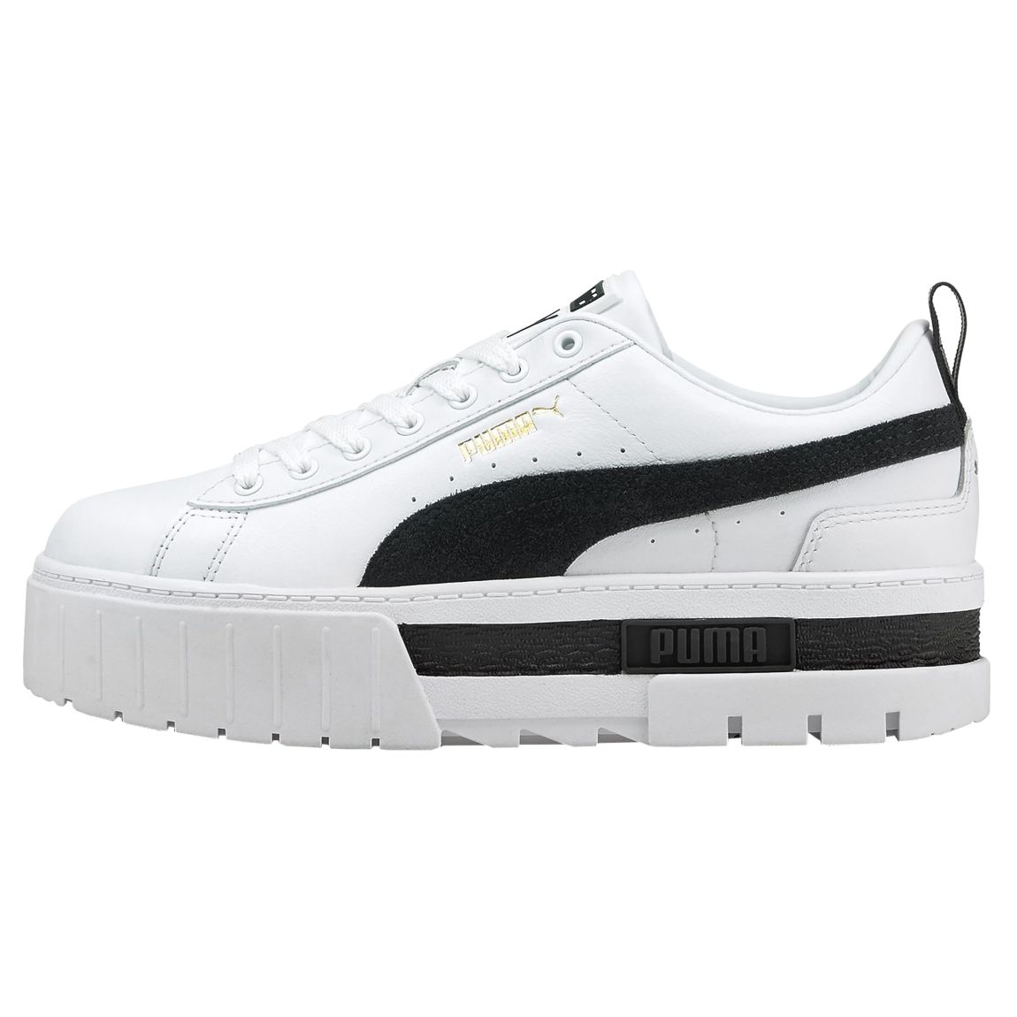 Basket Cuir Mayze Lth Wn's Noir/Blanc main product photo
