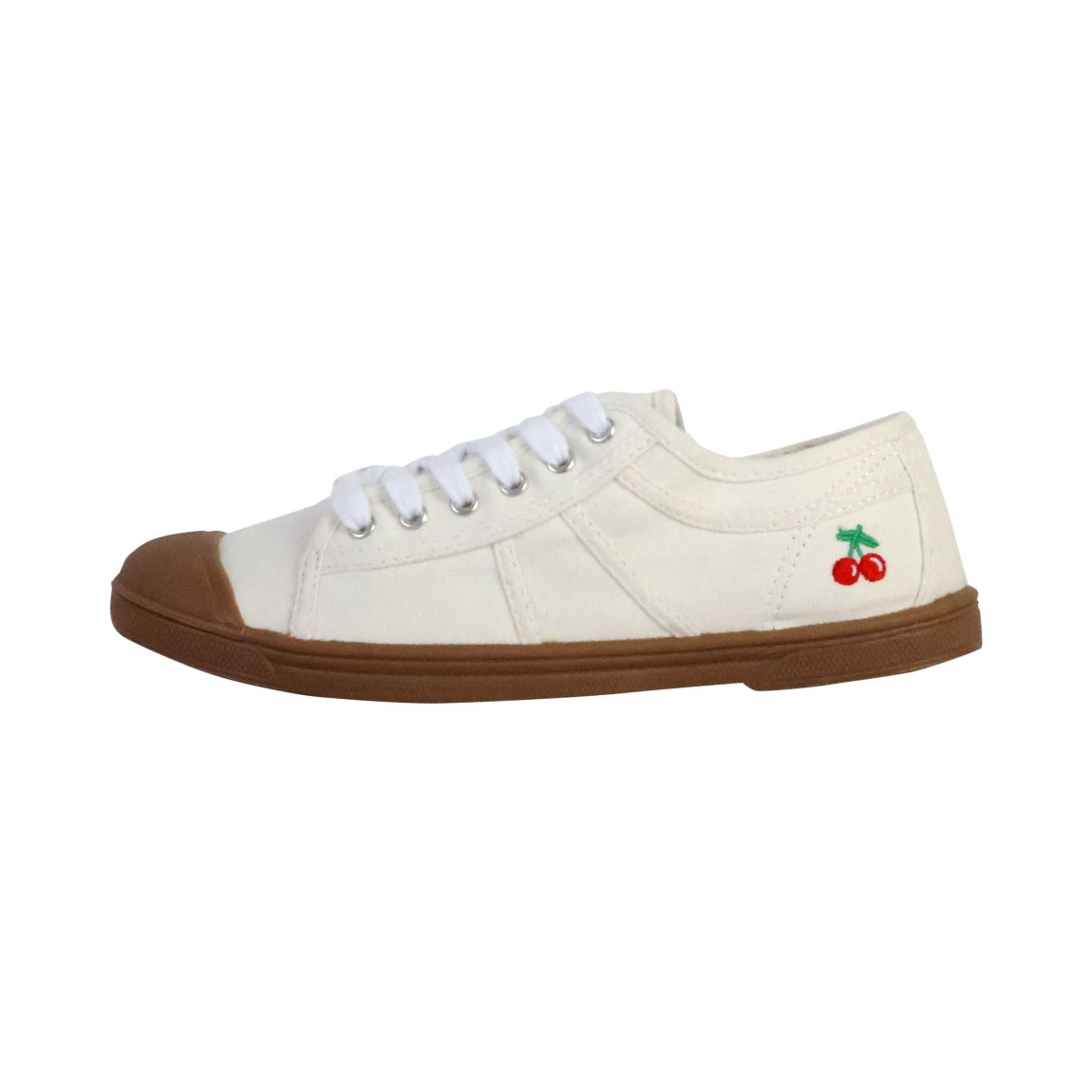 Tennis à Lacets Le Temps Des Cerises Basic 02 Snow Blanc main product photo