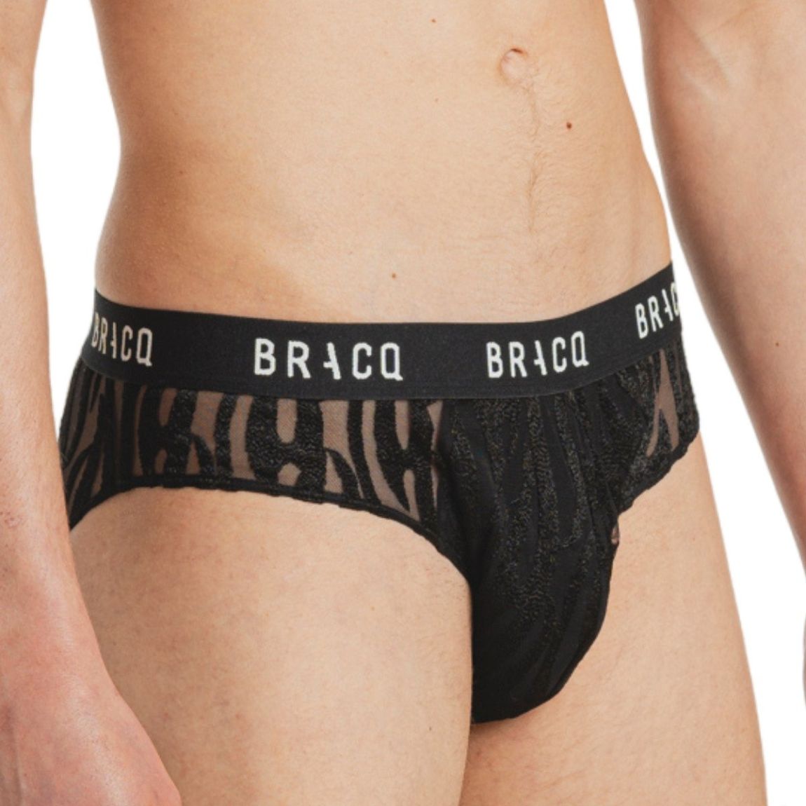 Louisa Bracq - Slip semi-transparent avec broderies Firesuit main product photo
