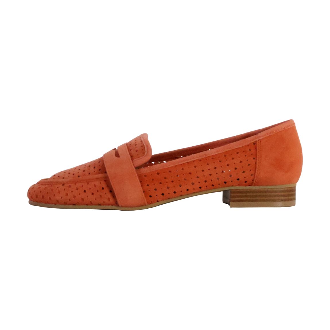 Mocassin Basse Cuir Joude Saumon main product photo