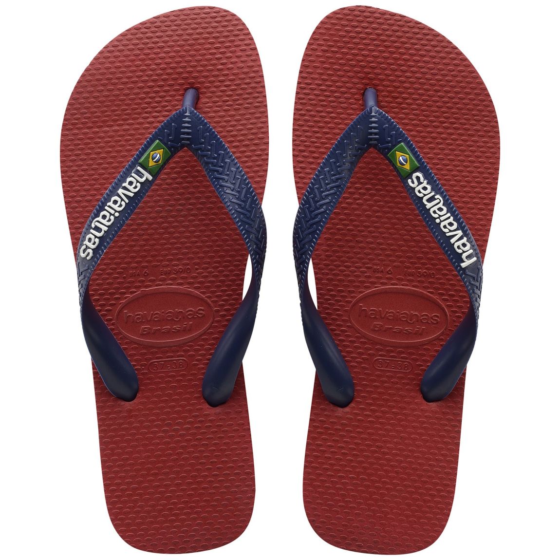 Tong Enfant Brasil Logo Rouge main product photo