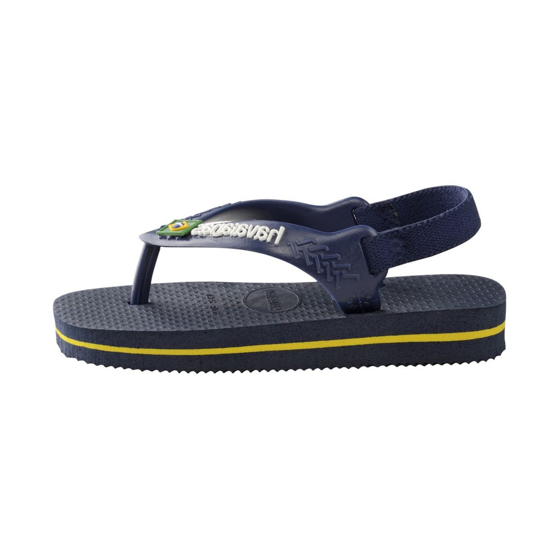 tong havaianas baby brasil logo Bleu main product photo