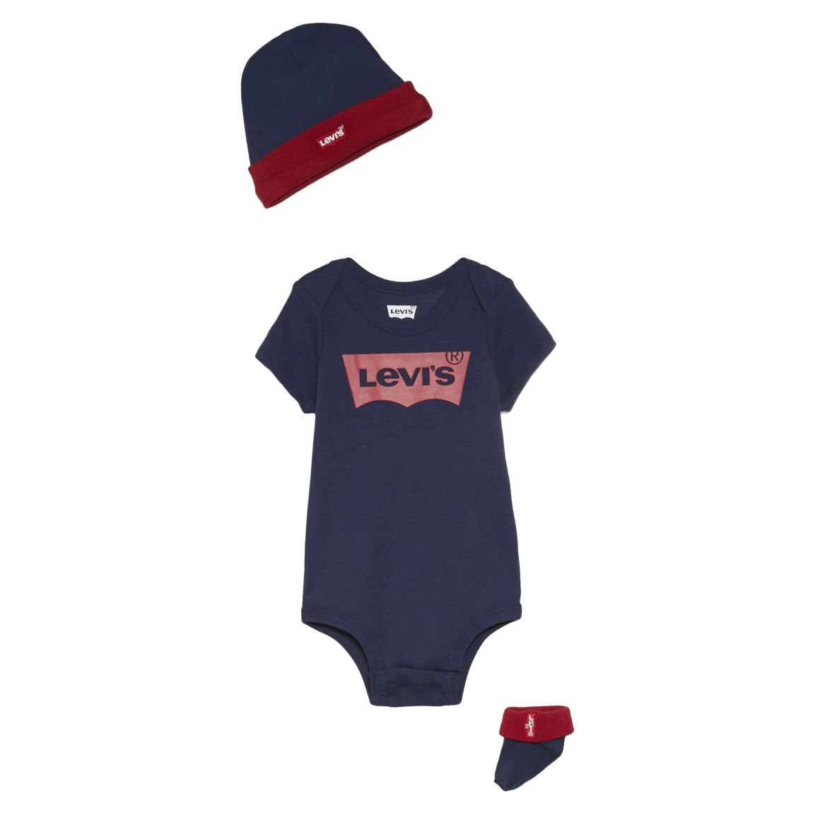 Coffret Levis Enfant Bottines Bonnet Body Noir main product photo